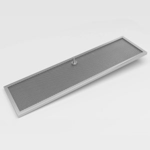 Bosch Tischlüfter Klarglas schwarz bedruckt Metallfilter Abluft DIVO16G50