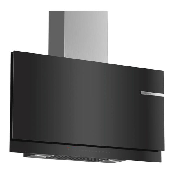 Bosch Wandesse Dunstabzug Design Klarglas schwarz DWF97KS69