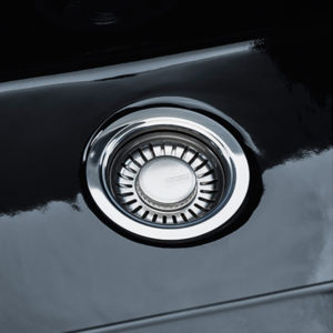 Franke Küchen-Spüle Kubus Auslauf KBK 110-70 Keramik Onyx 126.0381.512