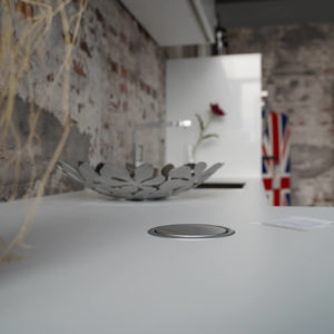 Nobilia Design Küchen L-Küchen Lux ausfahrbare Steckdose