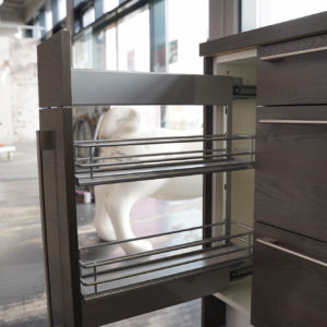 Nobilia Inselküche Oak Gladstone Teleskop Auszug Stangengriff