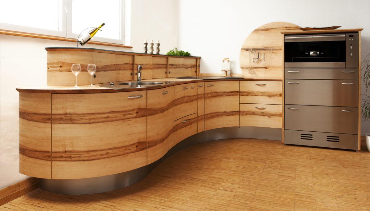 Pfister Möbelwerkstatt Massivholzküche Küchenfronten aus Vollholz kuechenkaufen.net