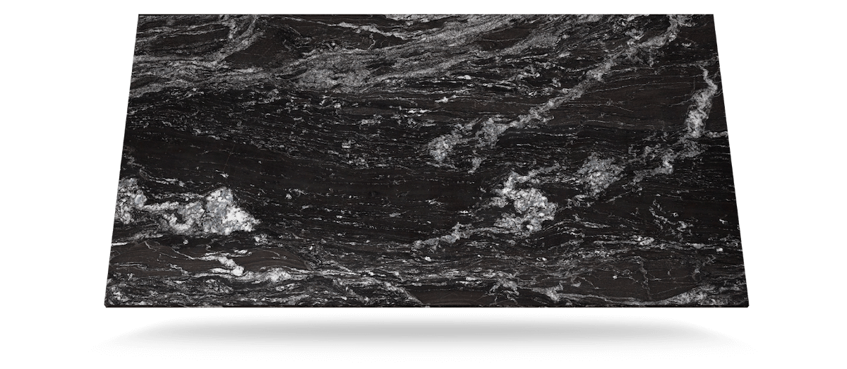 Cosentino Granit Arbeitsplatte naturstein modern dunkel