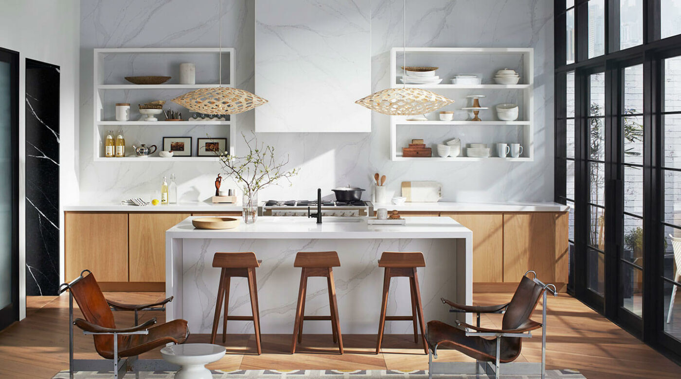 Silestone Arbeitsplatte Calacatta Gold cosentino