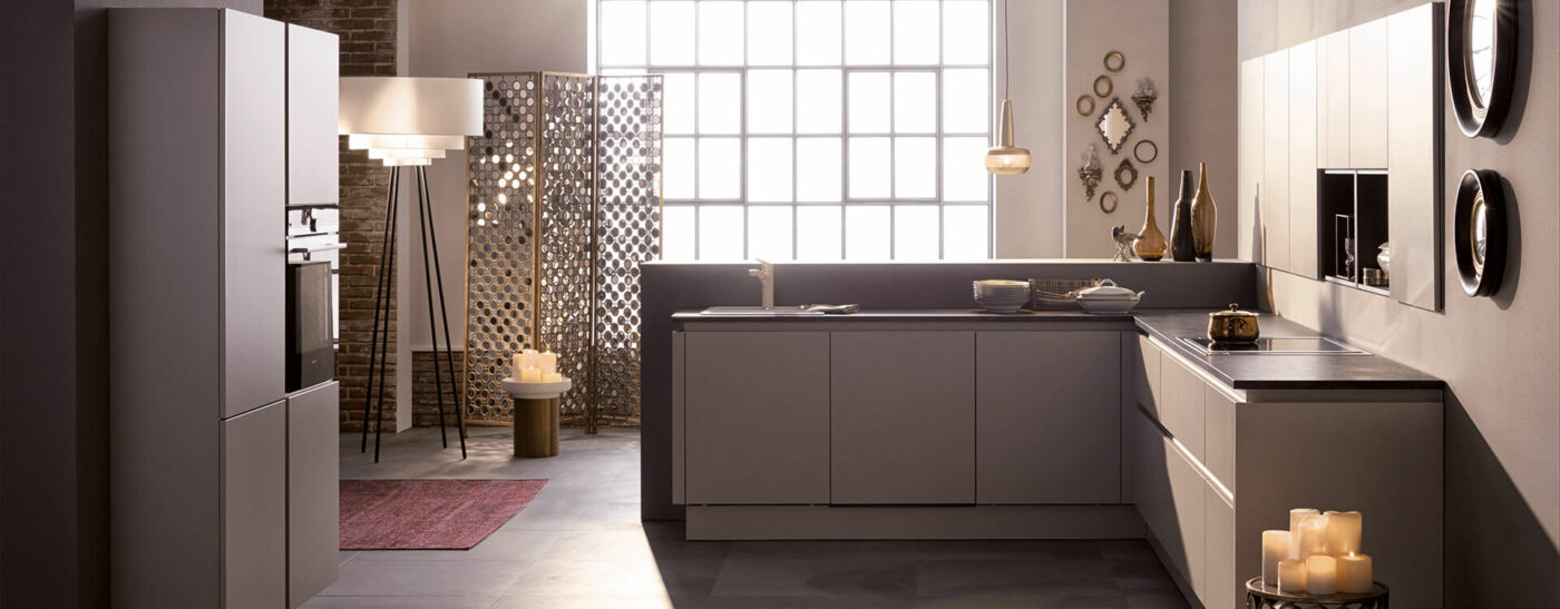 Brigitte Küchen Pure Emotion Designküche L-Form